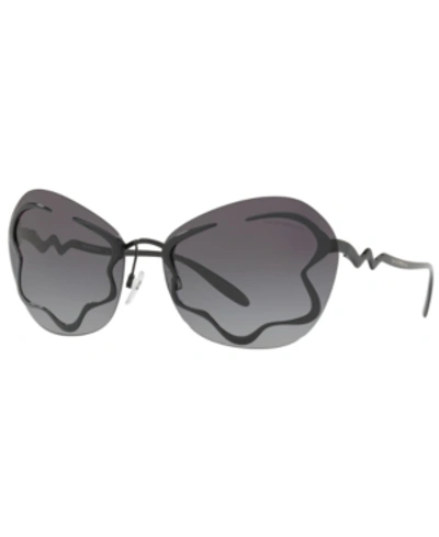 Shop Emporio Armani Women's Sunglasses, Ea2060 65 In Black