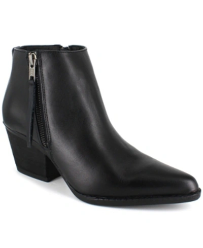 Shop Zigi Soho Women's Vellyn Western Boots Women's Shoes In Black Leather