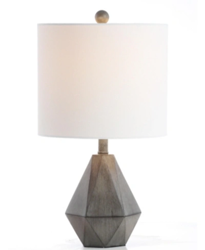 Shop Safavieh Vaughn Table Lamp In Grey