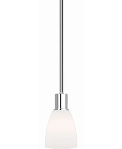 Shop Volume Lighting Concord 1-light Down Rod Pendant In Silver