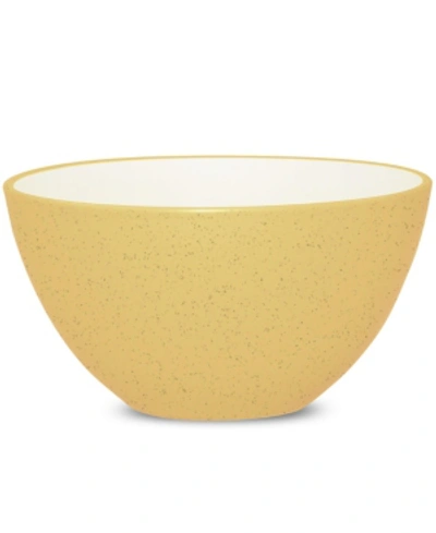 Shop Noritake 5" Side Or Prep Bowl, 12 oz In Mustard