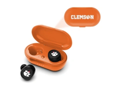 Shop Lids Prime Brands Clemson Tigers True Wireless Earbuds In Assorted