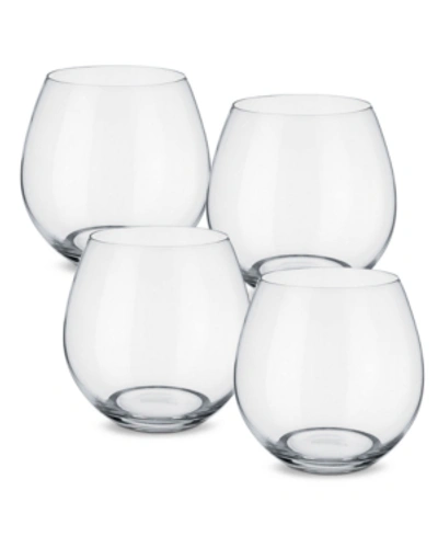 Shop Villeroy & Boch Entree Juice Or Red Wine Stemless, Set Of 4