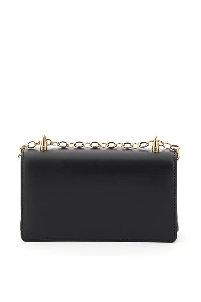 Shop Dolce & Gabbana Phone Bag Baroque Dg Girl In Black