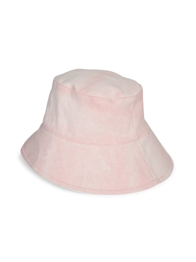 Shop Isabel Marant Loiena Denim Bucket Hat In Light Pink