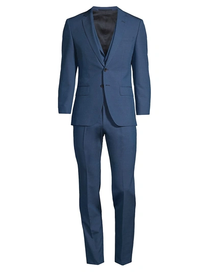 Shop Hugo Boss Huge Genius Tuxedo In Navy