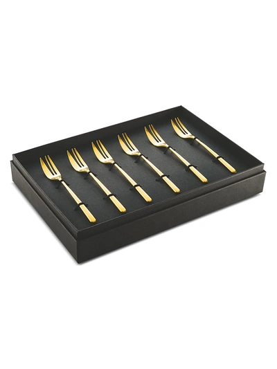 Shop Mepra Linea 6-piece Stainless Steel Cake Fork Set