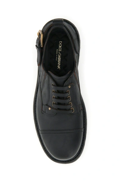 Shop Dolce & Gabbana Bernini Slip-on Shoes In Nero