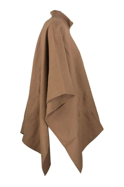 Max Mara Maxmara Nome Alpaca Cape In Camel | ModeSens