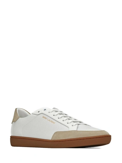 Shop Saint Laurent Sneakers Court Classic Sl/10 In White