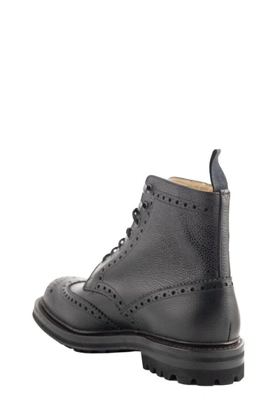 Shop Church's Mac Farlane 2 Highland Grain Lace-up Boot Brogue Black