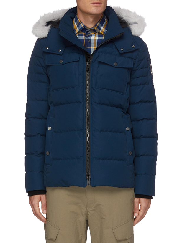 blue moose knuckle coat