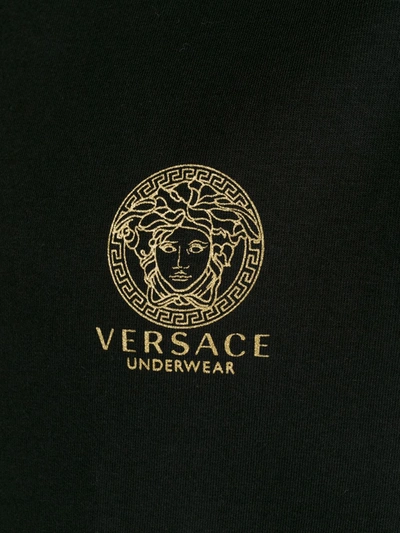 Shop Versace Medusa Short-sleeved T-shirt 2-pack In Black