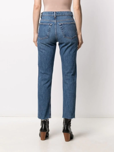 Shop Iro Straight-leg Jeans In Blue