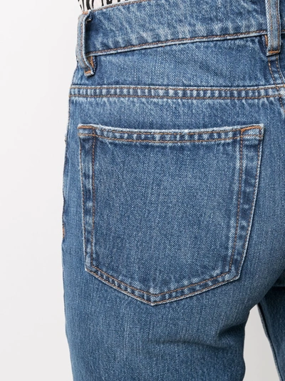 Shop Iro Straight-leg Jeans In Blue