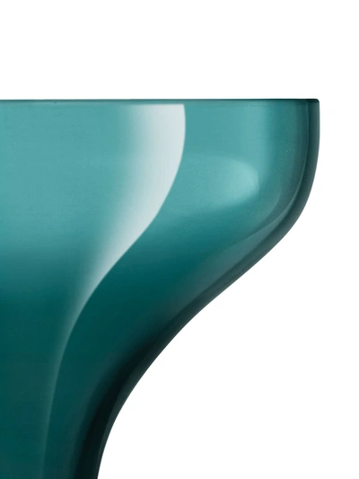 Lsa International Epoque Champagne Glasses (set Of 2) In Blue