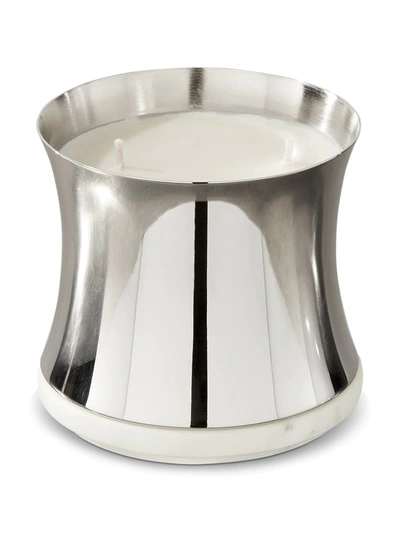 Shop Tom Dixon Large Royalty Scented Candle In Silver