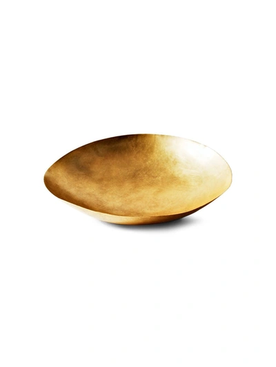 Shop Tom Dixon Small Form Set Of Five Bowls In Gold