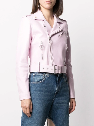 Off-white Liquid Melt Arrows Jacket In Pink | ModeSens