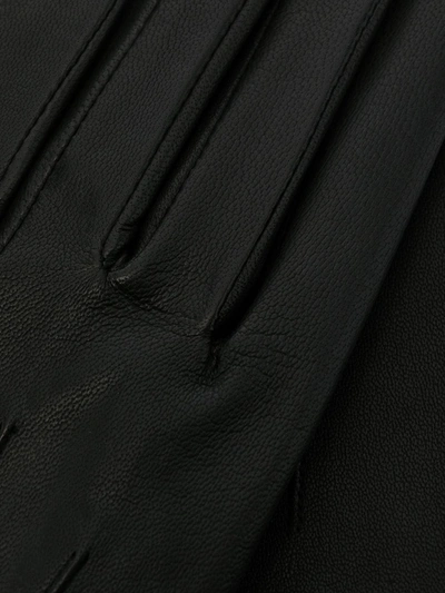 Shop Dents Felicity Leather Gloves In Black