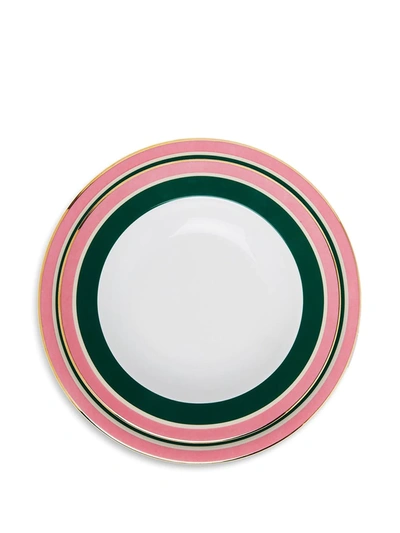 Shop La Doublej Rainbow Dinner Set In Green