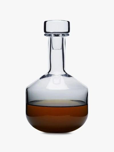 Shop Tom Dixon Grey Tank Whisky Decanter In Black