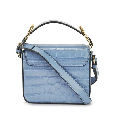Shop Chloé Ash Blue Mini C Bag