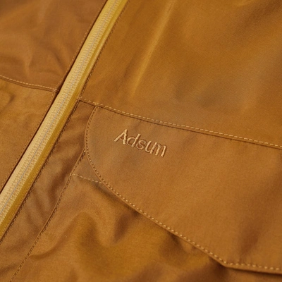 Shop Adsum Marsu Shell Jacket In Yellow