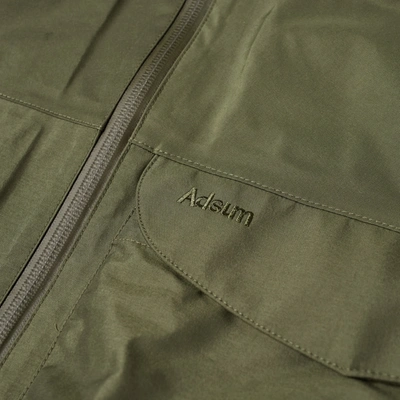 Shop Adsum Marsu Shell Jacket In Green