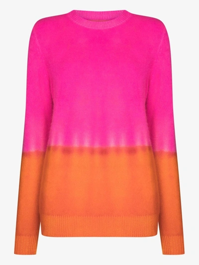 Shop The Elder Statesman Pullover Aus Kaschmir In Rosa