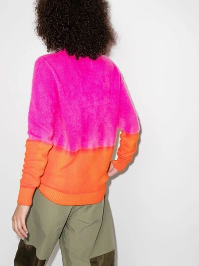 Shop The Elder Statesman Pullover Aus Kaschmir In Rosa