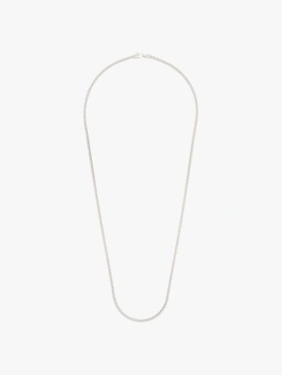 Shop Tom Wood Sterling Silver Curb Chain Necklace