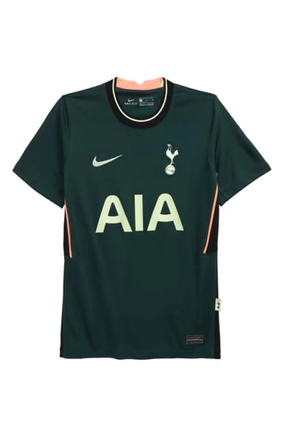 Shop Nike Tottenham Hotspur 2020 Stadium Away Jersey In Pro Green/ Barely Volt