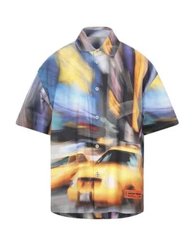 Shop Heron Preston Shirts In Azure