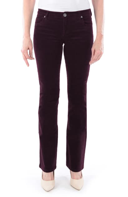 kut from the kloth baby bootcut corduroy jeans