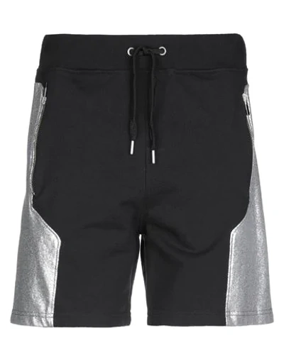 Shop Just Cavalli Shorts & Bermuda Shorts In Black