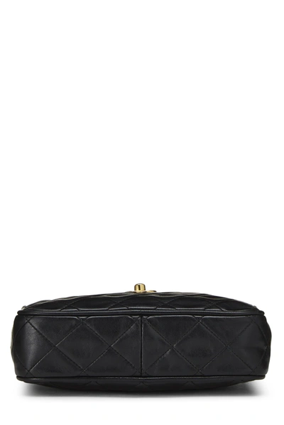 Pre-owned Chanel Black Quilted Lambskin Pocket Camera Bag Mini
