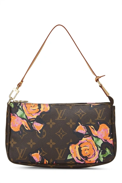 Pre-owned Louis Vuitton Stephen Sprouse X  Monogram Roses Pochette Accessoires