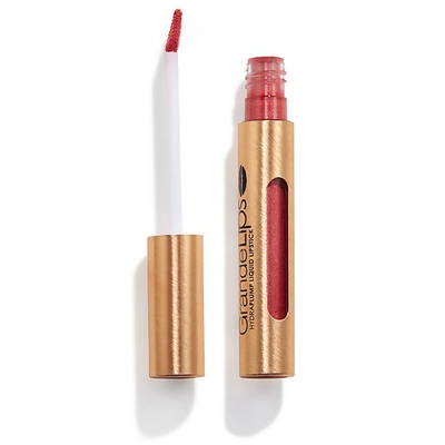 Shop Grande Cosmetics Grandelips Plumping Liquid Lipstick Metallic Semi-matte - Peach Bellini