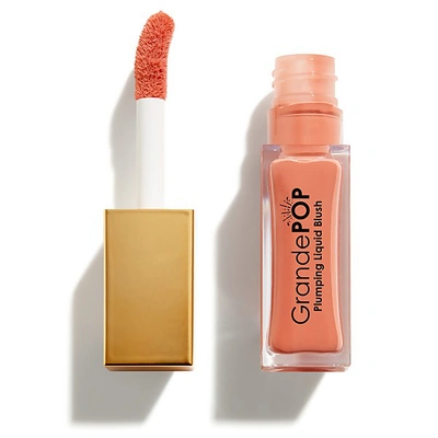 Shop Grande Cosmetics Grandepop Plumping Liquid Blush 10ml (various Shades) - Sweet Peach