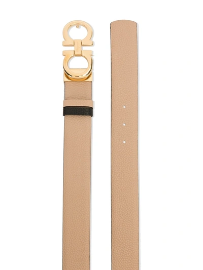 Shop Ferragamo Leather Belt In Pink