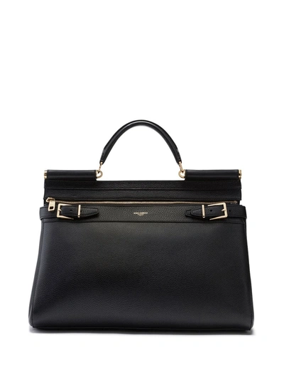 Shop Dolce & Gabbana Laptop Briefcase In Black