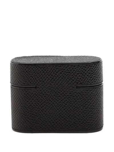 Dolce & Gabbana Textured Case Ear Pods In Black