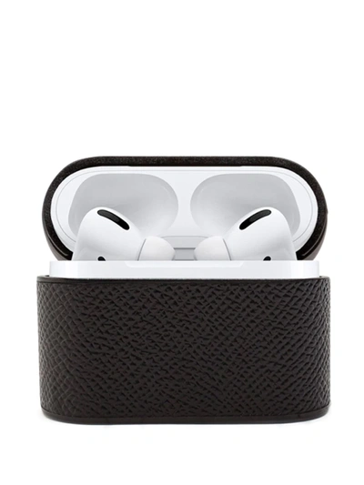 Shop Dolce & Gabbana Leather Airpods Pro Case In Black