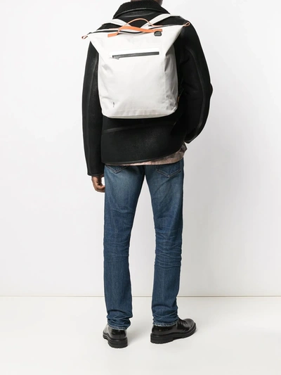 Shop Ally Capellino Hoy Travel Backpack In Neutrals