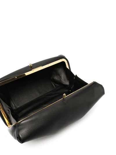 Jil Sander Rectangular Zipped Clutch In Black