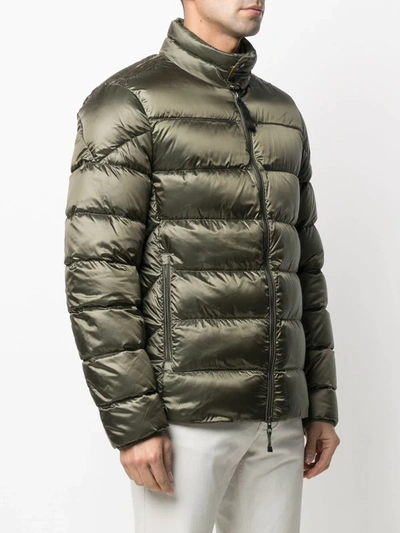 Shop Parajumpers Dillon Padded Jacket In Green