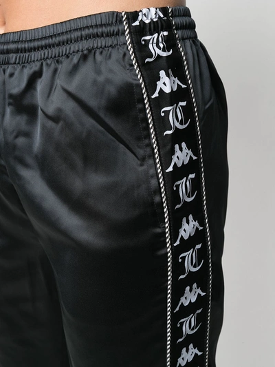 Shop Kappa X Juicy Couture Enea Trackpants In Black