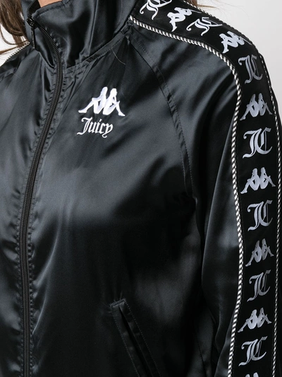 Shop Kappa X Juicy Couture Egira Jacket In Black