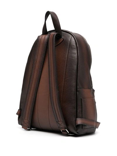 Orciani Artik Tarnished Backpack In Brown